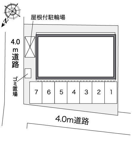 泰夢(35285)の駐車配置図