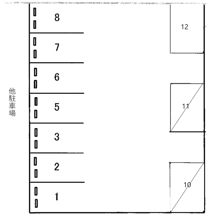 ＮＯ．３３の駐車配置図