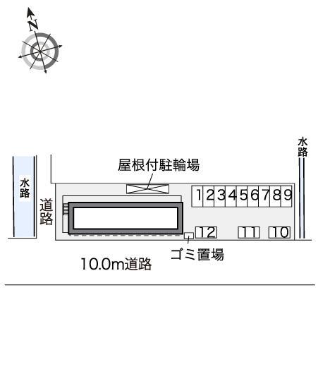 高田(30469)の駐車配置図