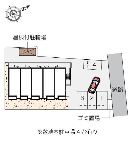 ミランダフリューリング(55704)の駐車配置図