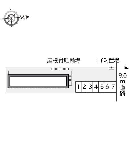 エトワール(29592)の駐車配置図