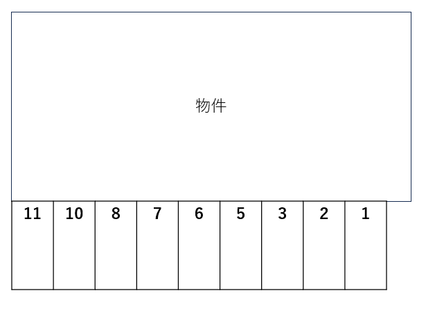 ＮＥＯ ＧＲＡＳＳの駐車配置図