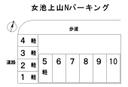 女池上山Nパーキングの駐車場