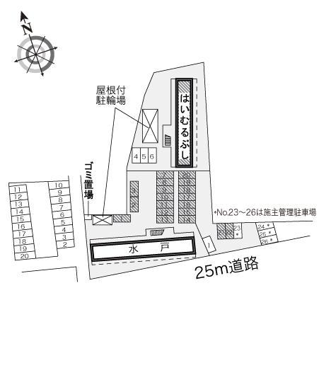 はいむるぶし(15858)の駐車配置図