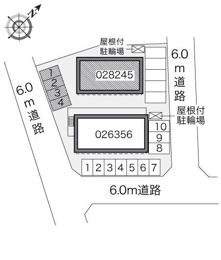 ラインⅡ(28245)の駐車配置図