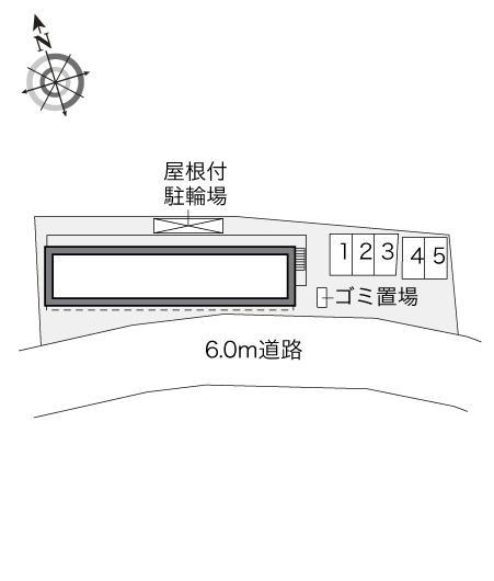 大崎(29197)の駐車配置図