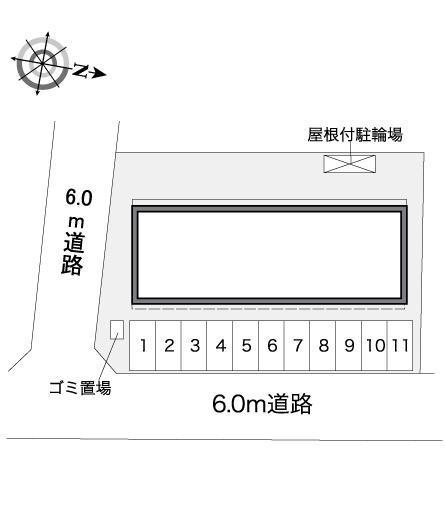 タラート(39040)の駐車配置図