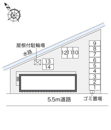 ＥＶＯＢＡＭＡ２１(27922)の駐車配置図
