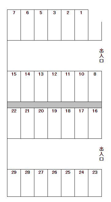 000093の駐車配置図