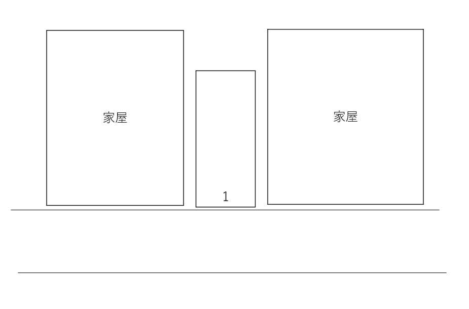 東京都足立区佐野2－2－6の駐車配置図