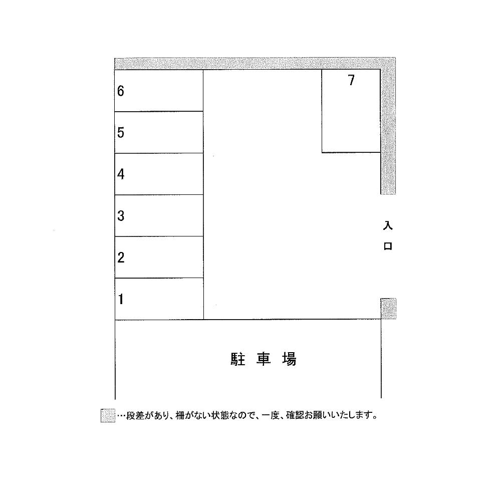 駅前菊澤駐車場の駐車配置図