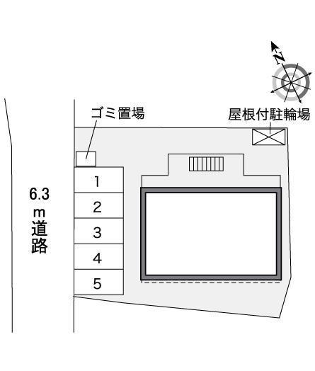 サンシティー(35586)の駐車配置図
