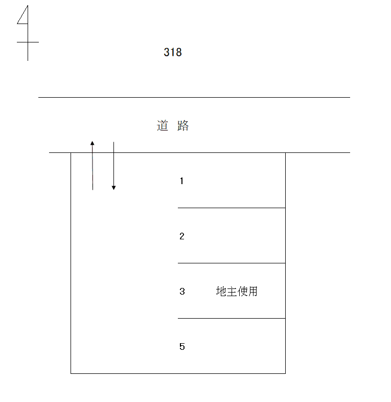 岩倉－318の駐車配置図