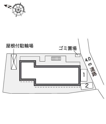 セントーレア(30250)の駐車配置図