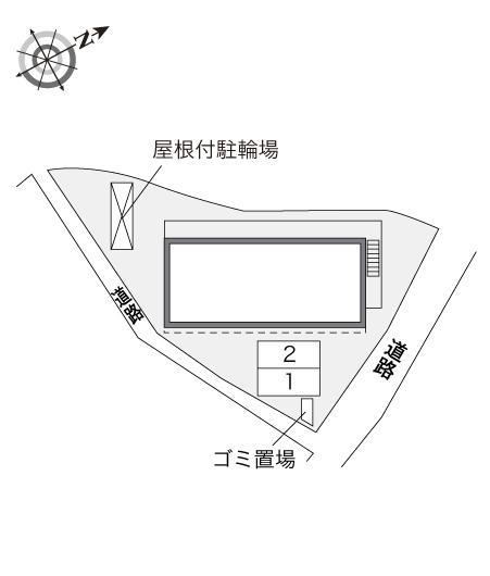 ハイツ秀(29876)の駐車配置図