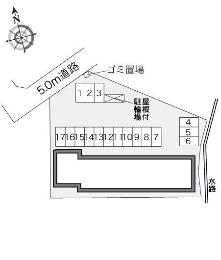 コシラ(34911)の駐車配置図