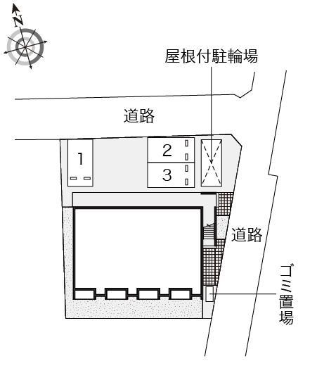 シャルム(54754)の駐車配置図