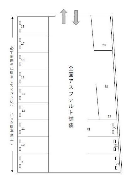 J-487の駐車配置図