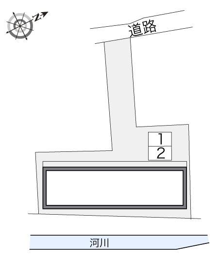 グリーンコート　小栗(20942)の駐車配置図