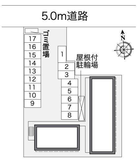 Ｍｉｋｉ(27777)の駐車配置図