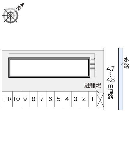 サンシャインＭ(12882)の駐車配置図