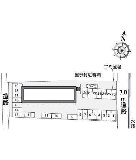 ウエル(38294)の駐車配置図