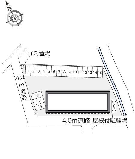オレンジ(31651)の駐車配置図