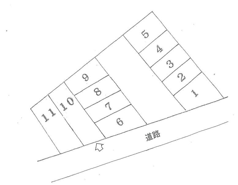 飯倉駐車場の駐車配置図