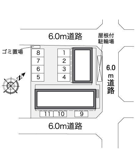 シャルム(39251)の駐車配置図