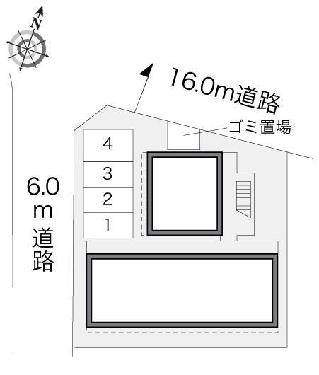 ミラクルパーク(20279)の駐車配置図