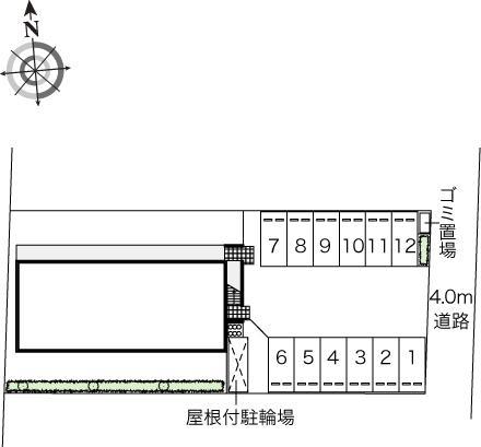 キーツ(44745)の駐車配置図