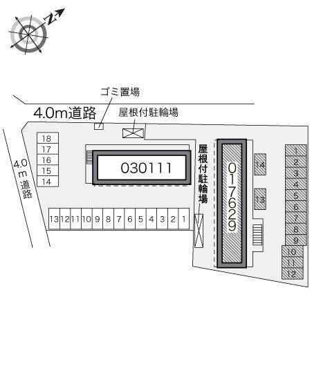 Ｓ＆Ｈ(17629)の駐車配置図