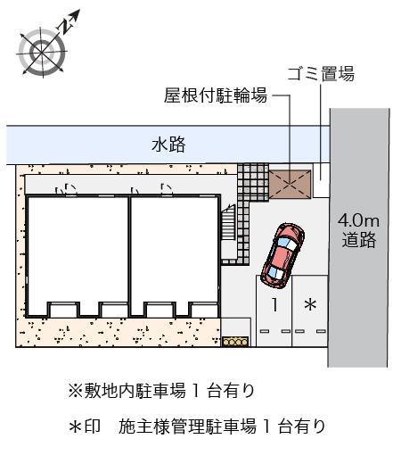 ＳＡＷＡⅡ(53193)の駐車配置図