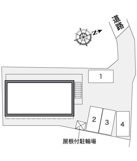 プレミール(25560)の駐車配置図