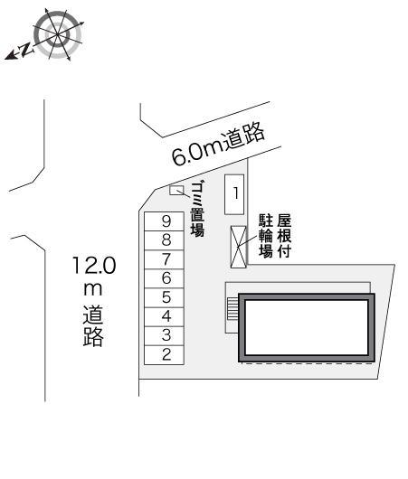 ルミエール(29496)の駐車配置図