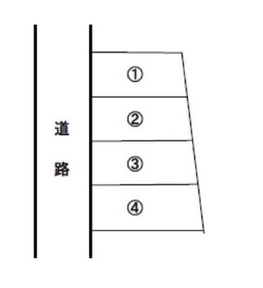 川口芝パーキングの駐車配置図