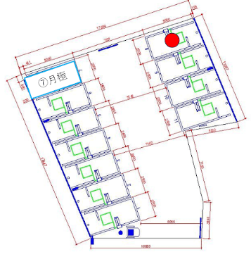 新瀬戸第１の駐車配置図