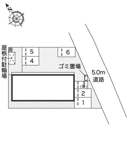 ステラ(45617)の駐車配置図