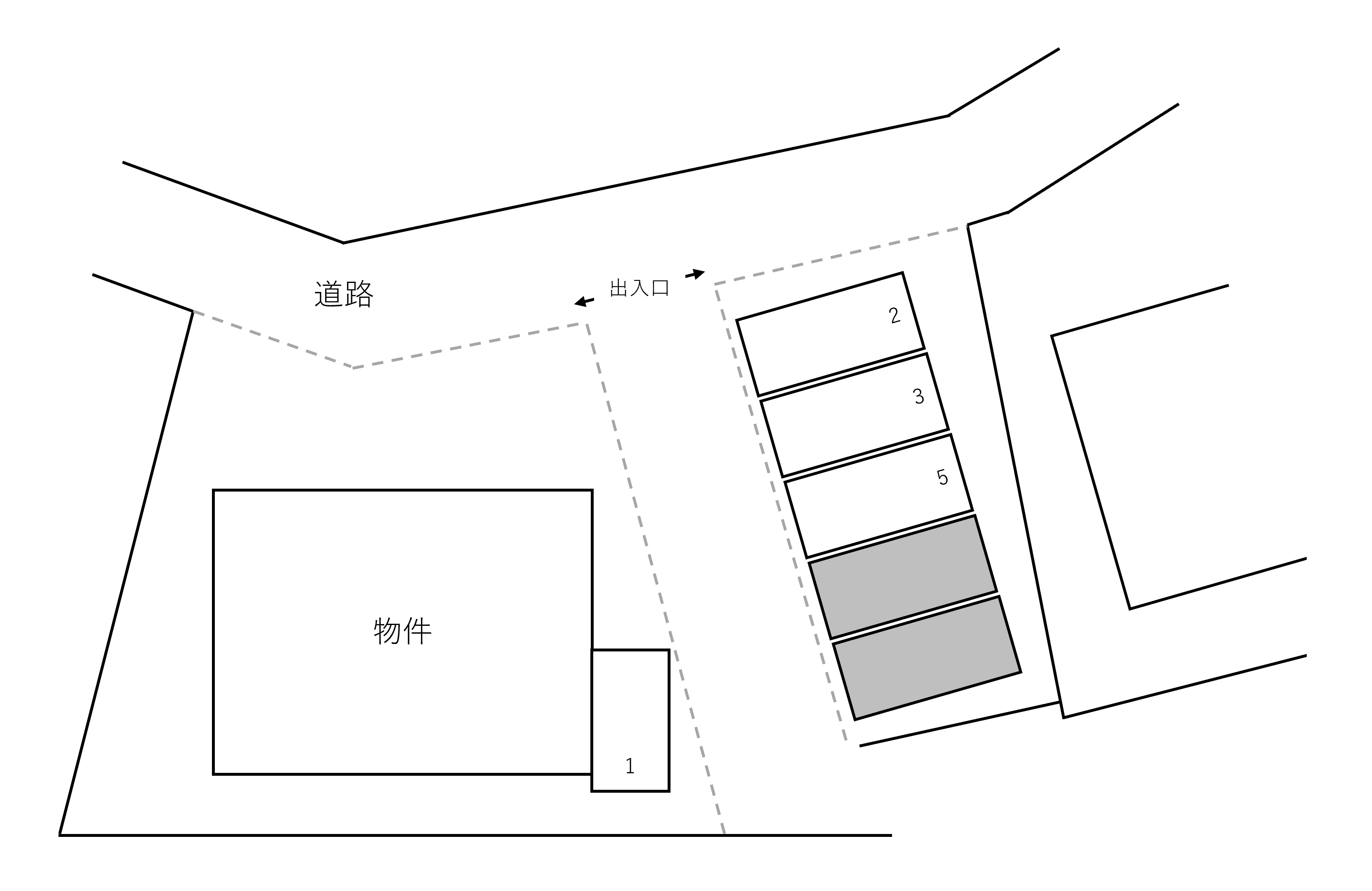 ＢＬＯＯＭの駐車配置図