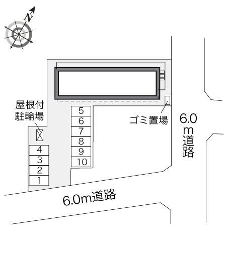 ＪＵＲＩ１１５(28041)の駐車配置図