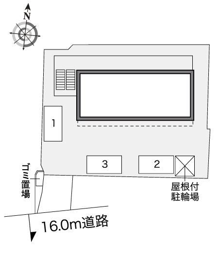 あすなろ(30235)の駐車配置図