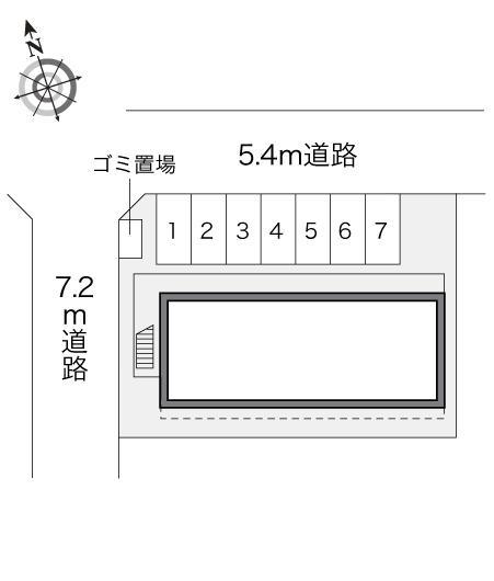 ＴＯＲＩＳＵ(22341)の駐車配置図