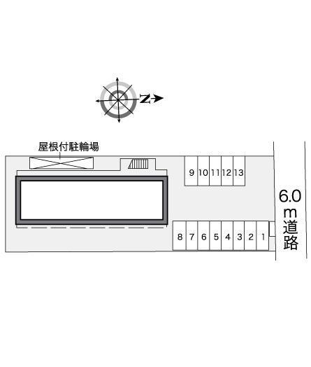 Ｍｓ　ＳＫＹ　寺方錦(25300)の駐車配置図