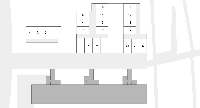 黒松_Ｄ地区の駐車配置図