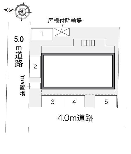 Ｋｏｓｍｏｓ(33358)の駐車配置図