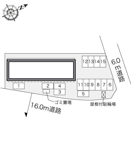 サンフォレスト(33093)の駐車配置図