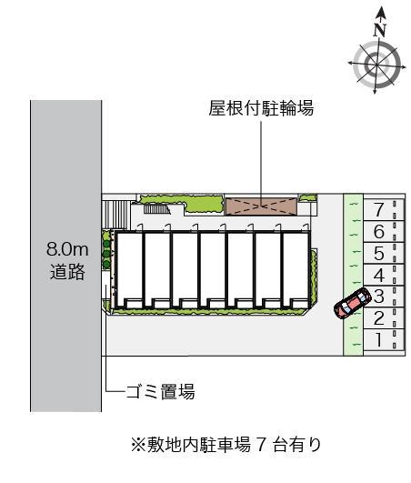 花水台(53756)の駐車配置図