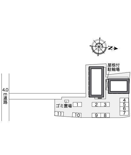 アレグリーア(27763)の駐車配置図