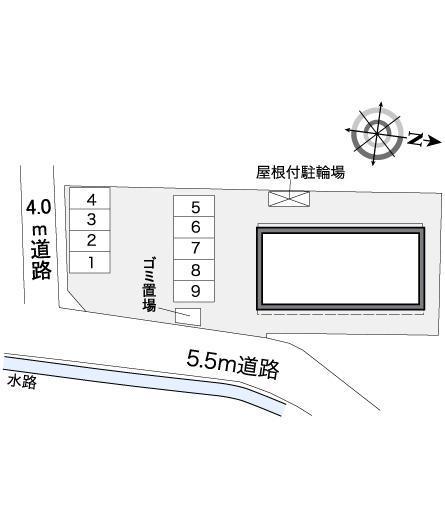 前田(39854)の駐車配置図