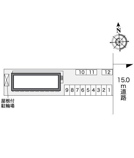 エスペランサＺ(25945)の駐車配置図